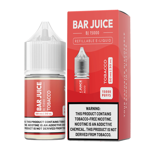 Bar Juice Tobacco Salt 30mL Bar Juice Tobacco Salt 30mL