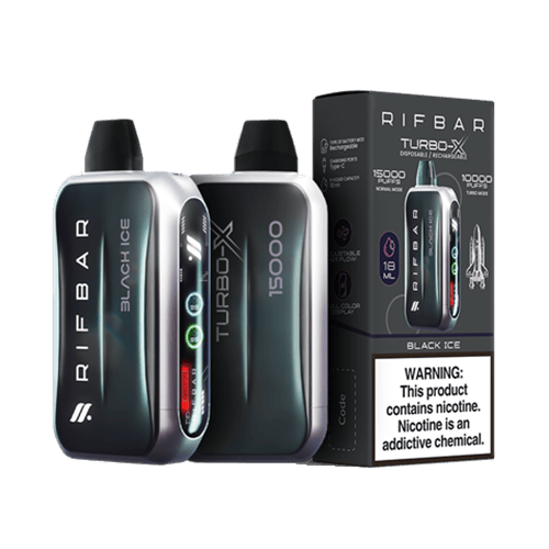 Rifbar Turbo-X Disposable Vape Device - 1PC Rifbar Turbo-X Disposable Vape Device - 1PC