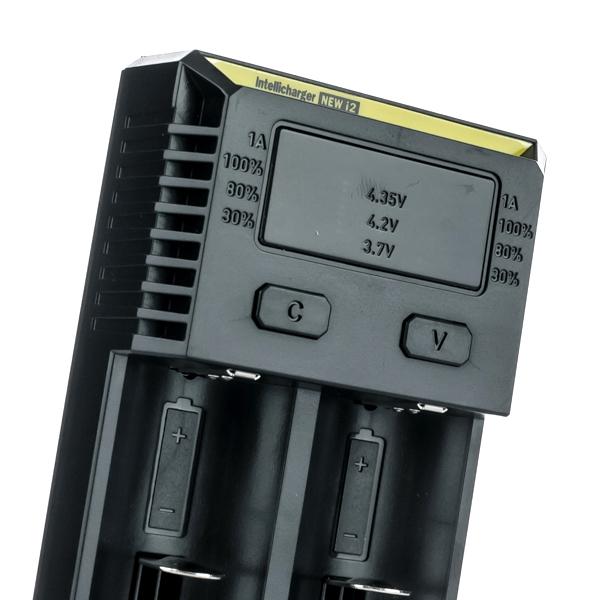 Nitecore I2 Intelligent 2 Bay Charger | Vapours Canada