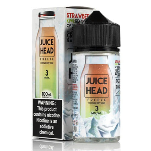 Juice Head Freeze Strawberry Kiwi 100mL - Ohm City Vapes