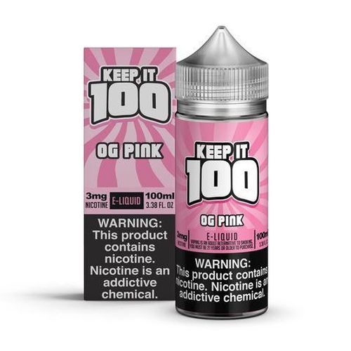 Keep it 100 OG Pink (Pink Burst) 100mL - Ohm City Vapes