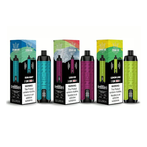 Crown Bar 12K Sound Disposable Vape Device - 3PK Crown Bar 12K Sound Disposable Vape Device - 3PK