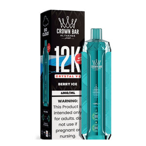 Crown Bar 12K Crystal V2 Disposable Vape Device - 1PC Crown Bar 12K Crystal V2 Disposable Vape Device - 1PC