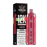 Crown Bar 12K Crystal V2 Disposable Vape Device - 1PC - Ohm City Vapes