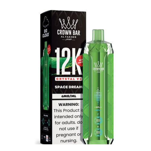 Crown Bar 12K Crystal V2 Disposable Vape Device - 10PK Crown Bar 12K Crystal V2 Disposable Vape Device - 10PK