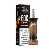 Crown Bar 60K E-Hose X Disposable Vape Device - 10PK - Ohm City Vapes