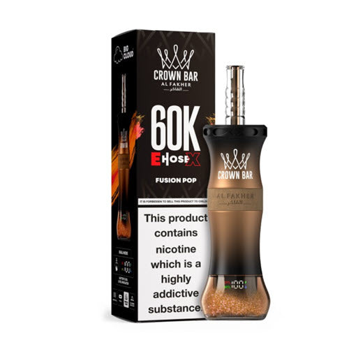 Crown Bar 60K E-Hose X Disposable Vape Device - 1PC