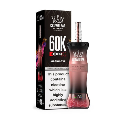 Crown Bar 60K E-Hose X Disposable Vape Device - 10PK Crown Bar 60K E-Hose X Disposable Vape Device - 10PK