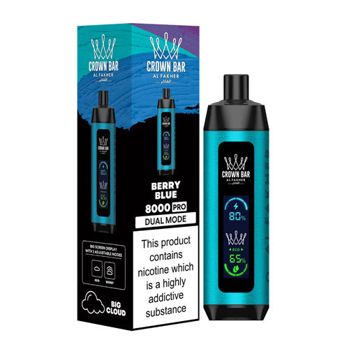 Crown Bar 8000 Puffs Disposable Vape Device - 1PC Crown Bar 8000 Puffs Disposable Vape Device - 1PC
