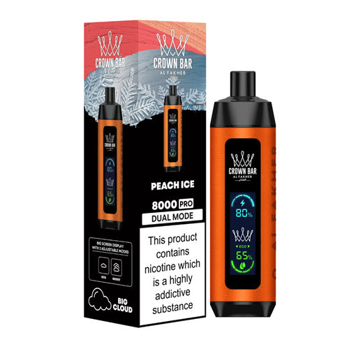elfbar elfa kaufen Crown Bar 8000 Puffs Disposable Vape Device