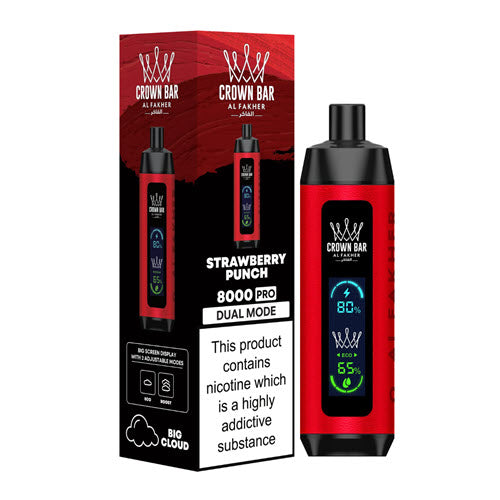 Crown Bar 8000 Puffs Disposable Vape Device - 1PC Crown Bar 8000 Puffs Disposable Vape Device - 1PC