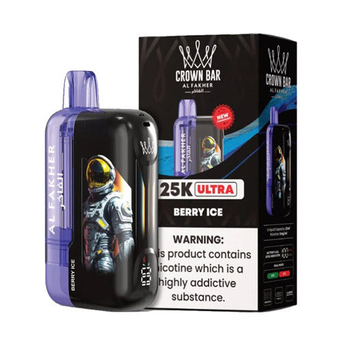 Crown Bar Ultra 25K Disposable Vape Device - 1PC - Ohm City Vapes