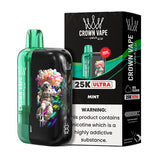Crown Bar Ultra 25K Disposable Vape Device - 3PK - Ohm City Vapes