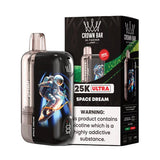 Crown Bar Ultra 25K Disposable Vape Device - 1PC - Ohm City Vapes