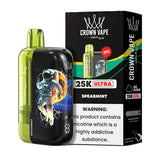 Crown Bar Ultra 25K Disposable Vape Device - 6PK - Ohm City Vapes