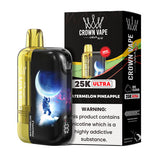 Crown Bar Ultra 25K Disposable Vape Device - 3PK - Ohm City Vapes