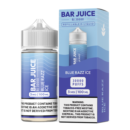Bar Juice Blue Razz Ice 100mL - Ohm City Vapes