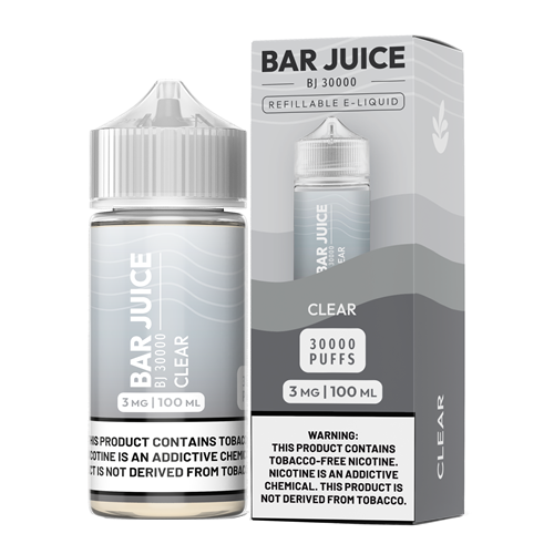 Bar Juice Clear 100mL - Ohm City Vapes