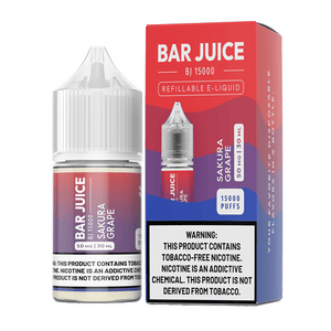 crunch berry vape juice Bar Juice Sakura Grape Salt 30mL