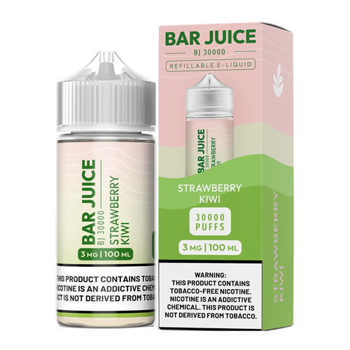 Bar Juice Strawberry Kiwi 100mL - Ohm City Vapes