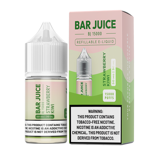 Bar Juice Strawberry Kiwi Salt 30mL - Ohm City Vapes
