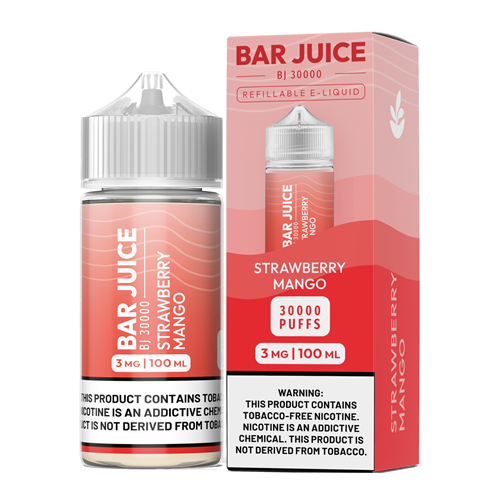 Bar Juice Strawberry Mango 100mL - Ohm City Vapes
