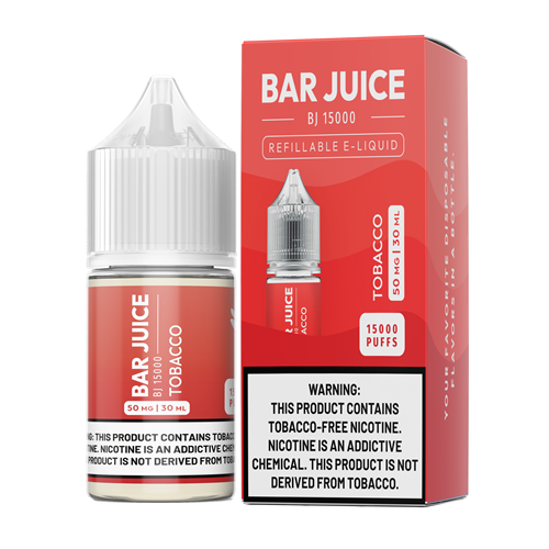 Bar Juice Tobacco Salt 30mL - Ohm City Vapes