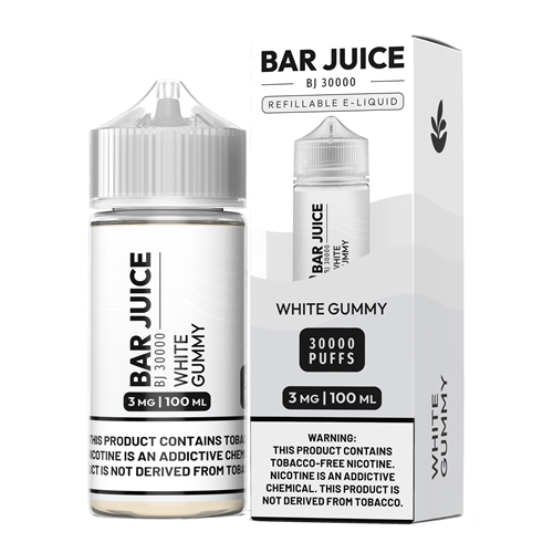Bar Juice White Gummy 100mL - Ohm City Vapes
