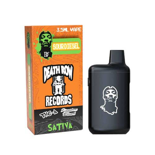 Death Row Records Signature Blend THC-A 3.5mL Disposable Vape - 1PC Death Row Records Signature Blend THC-A 3.5mL Disposable Vape - 1PC