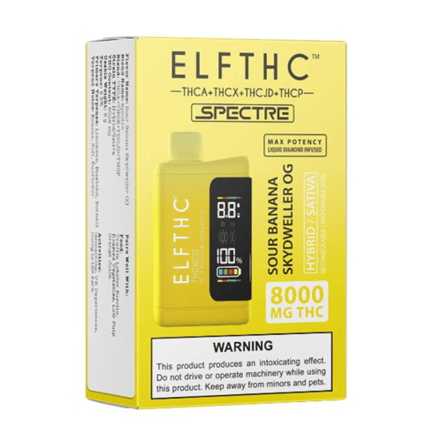 ELF THC Spectre Blend THC8000 Disposable - 1PC ELF THC Spectre Blend THC8000 Disposable - 1PC