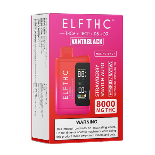 ELF THC Vantablack Blend THC8000 Disposable - 1PC