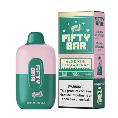 disposable vape strength Fifty Bar 6500 Puffs Disposable Vape Device