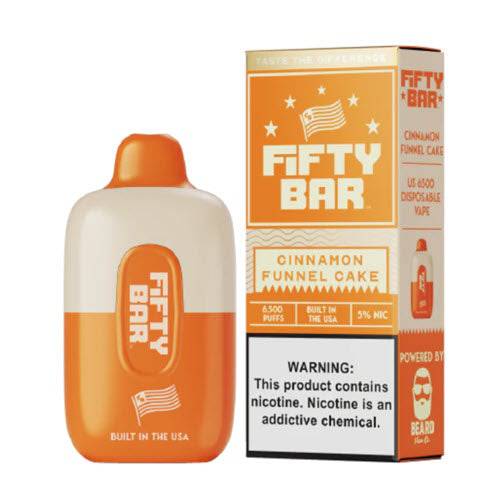 Pac Bar Vape Fifty Bar 6500 Puffs Disposable Vape Device