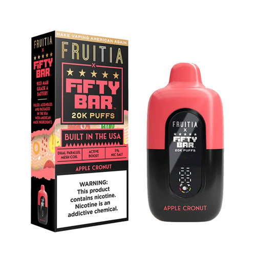 Fifty Bar x Fruitia 20K Disposable Vape Device
