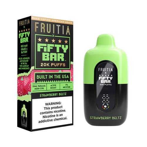 Fifty Bar x Fruitia 20K Disposable Vape Device - 10PK Fifty Bar x Fruitia 20K Disposable Vape Device - 10PK