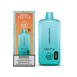 Fruitia x Fume 8000 Puffs Disposable Vape Device - 1PC - Ohm City Vapes