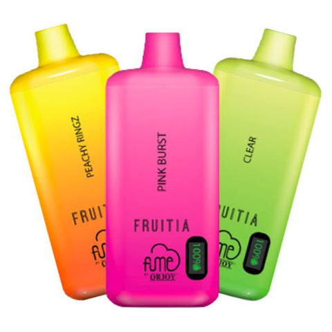 Fruitia x Fume 8000 Puffs Disposable Vape Device - 10PK