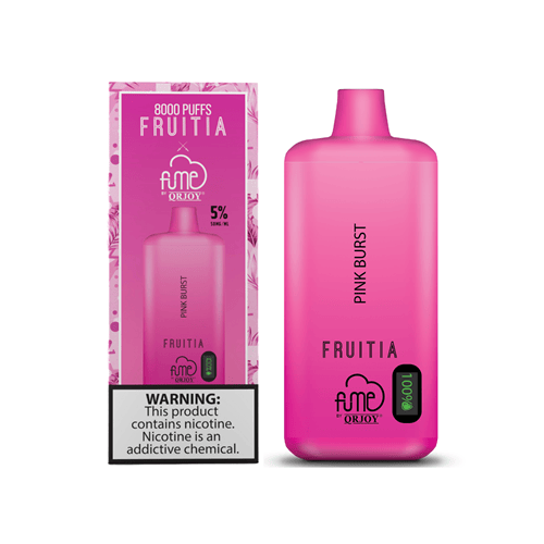 Fruitia x Fume 8000 Puffs Disposable Vape Device - 1PC Fruitia x Fume 8000 Puffs Disposable Vape Device - 1PC