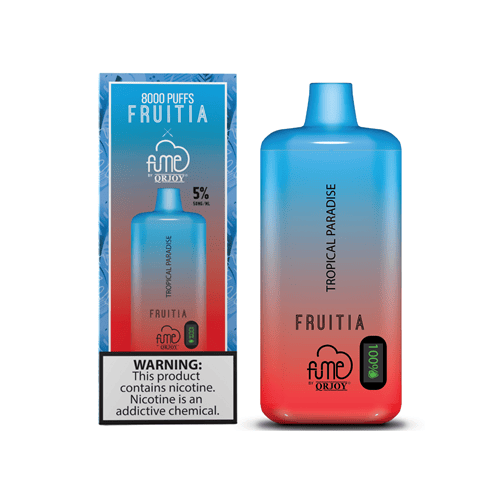 Fruitia x Fume 8000 Puffs Disposable Vape Device - 1PC Fruitia x Fume 8000 Puffs Disposable Vape Device - 1PC