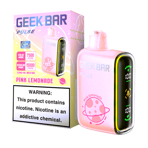 Geek Bar Pulse 15000 Puffs Disposable Vape Device - 6PK Geek Bar Pulse 15000 Puffs Disposable Vape Device - 6PK