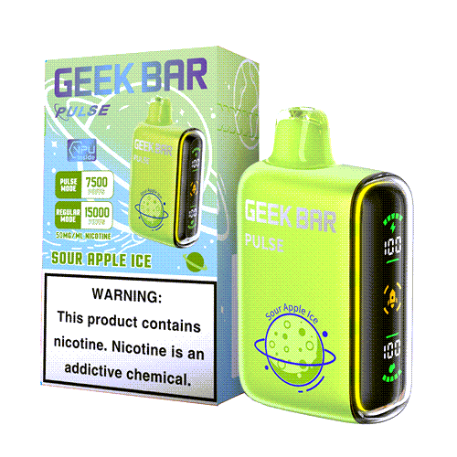 Geek Bar Pulse 15000 Puffs Disposable Vape Device - 3PK Geek Bar Pulse 15000 Puffs Disposable Vape Device - 3PK