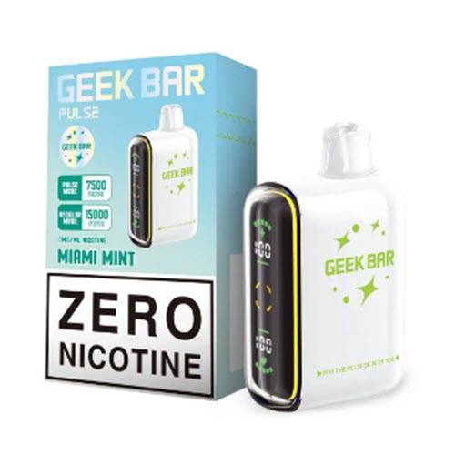 Geek Bar Pulse 15000 Puffs ZERO 0% Disposable Vape Device - 1PC Geek Bar Pulse 15000 Puffs ZERO 0% Disposable Vape Device - 1PC