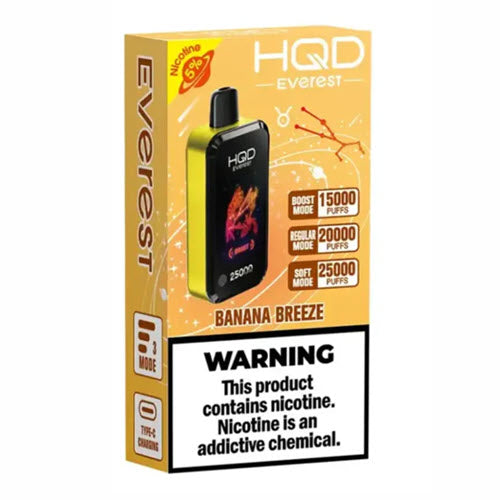 how to use hqd everest vape HQD Everest 25000 Review: Touch Screen & 25,000 Puffs main image 1