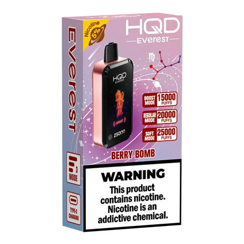 HQD Cuvie Everest 25K Disposable Vape Device - 1PC HQD Cuvie Everest 25K Disposable Vape Device - 1PC