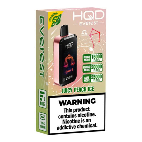 HQD Cuvie Everest 25K Disposable Vape Device - 1PC HQD Cuvie Everest 25K Disposable Vape Device - 1PC