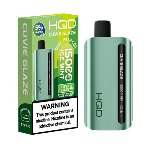 HQD Cuvie Glaze 15000 Puffs Disposable Vape Device - 1PC HQD Cuvie Glaze 15000 Puffs Disposable Vape Device - 1PC