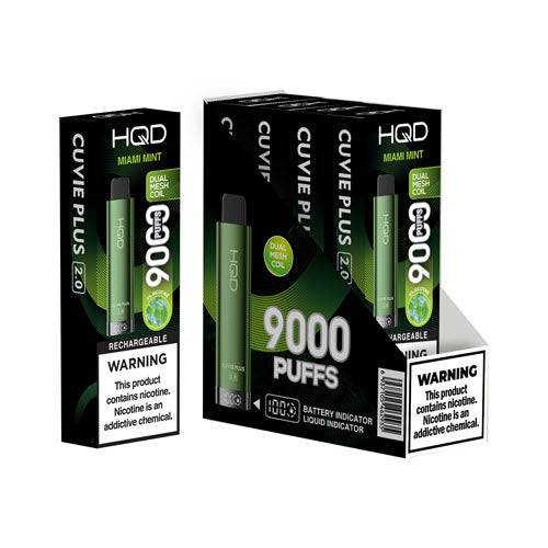 hqd 9000 cuvie plus 2.0 HQD Cuvie Plus 2.0 Disposable Vape Device