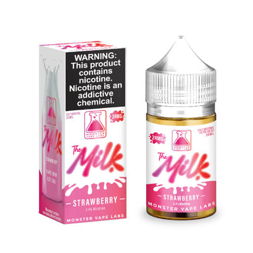 The Milk Strawberry Salt 30mL - Ohm City Vapes