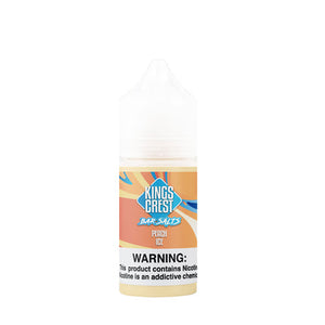 Kings Crest Bar Salts Peach Ice 30mL