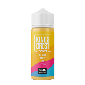 Kings Crest Fruits Banana Berry Ice 120mL - Ohm City Vapes